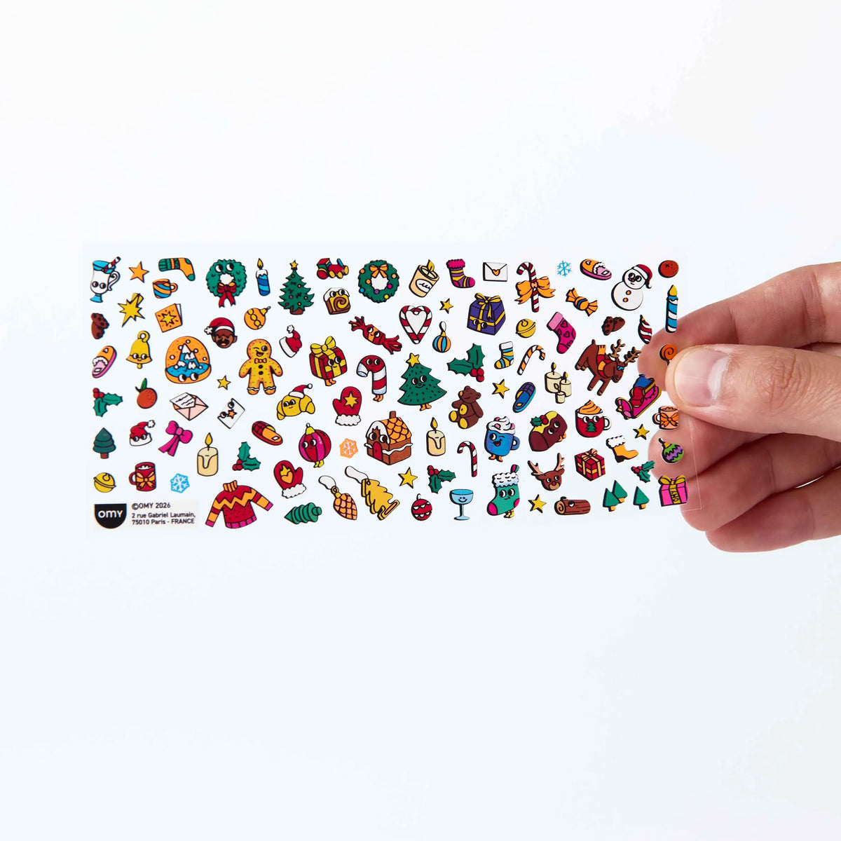 omy - Weihnachtssticker 100 St.