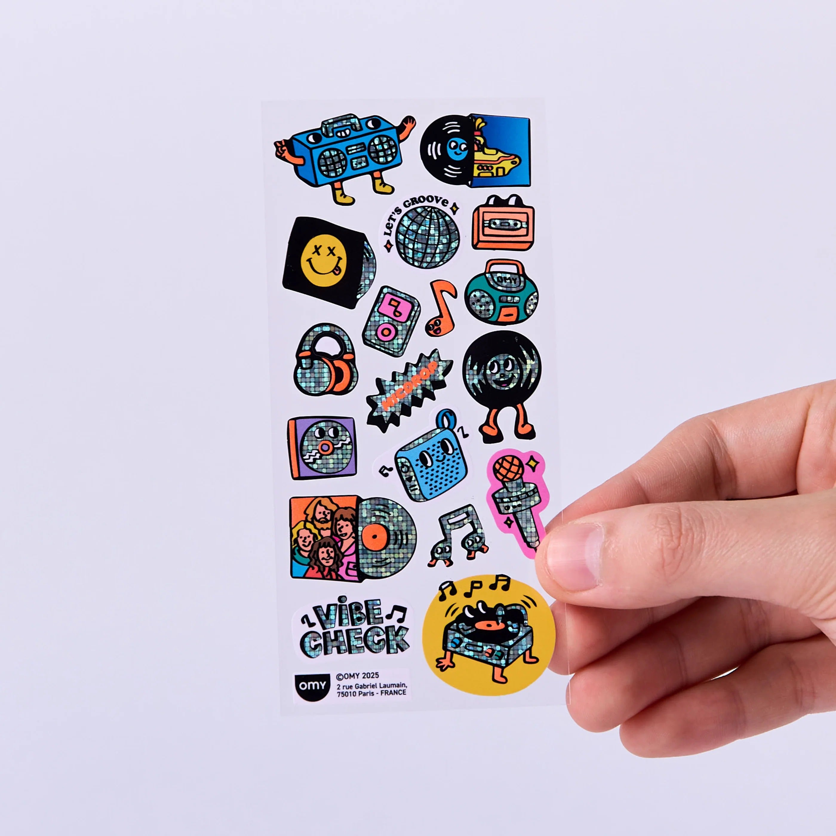 omy - Sticker Iconic Music