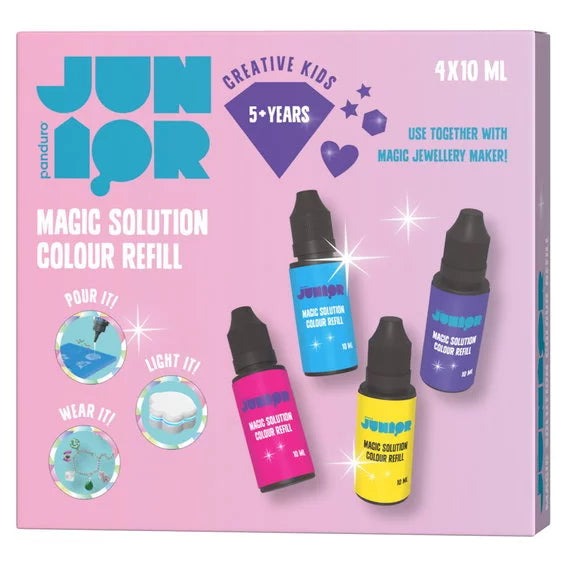 panduro - Refill-Gels für DIY-Schmuck bunt: MAGIC JEWELRY MAKER