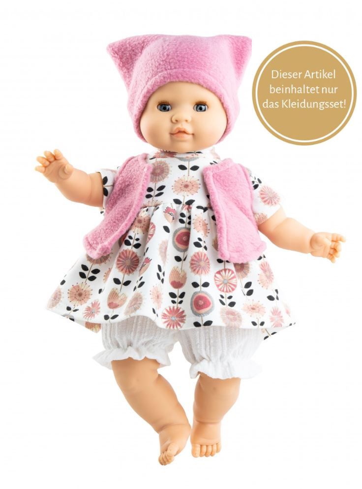 Paola Reina - Kleidungsset für Puppen 36cm Blumenkleid