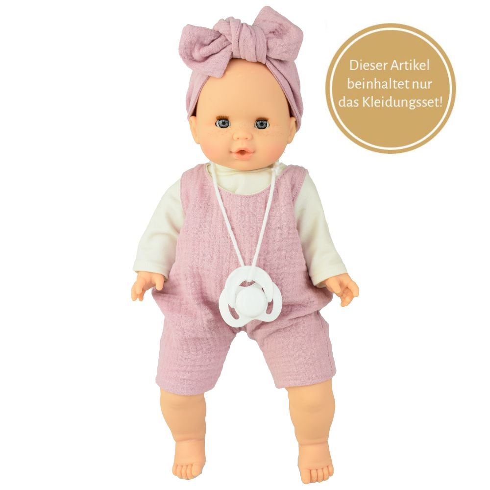 Paola Reina - Kleidungsset für Puppen 36cm Musselin-Latzhose