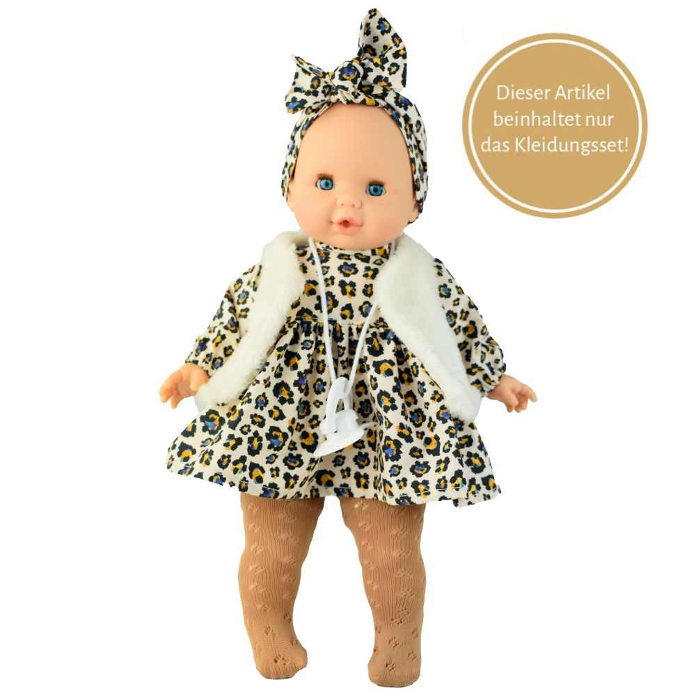 Paola Reina - Kleidungsset für Puppen 36cm Leo-Kleid