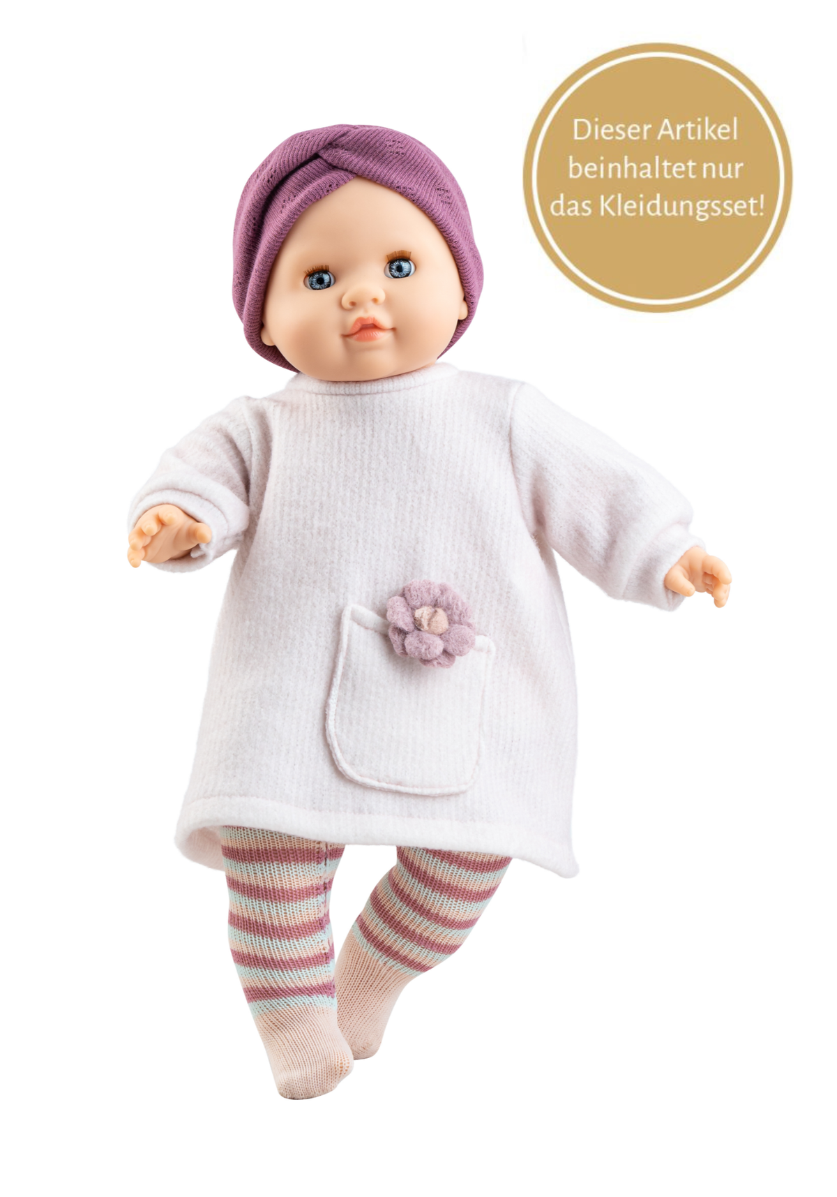 Paola Reina - Kleidungsset für Puppen 36cm rosa Kleid
