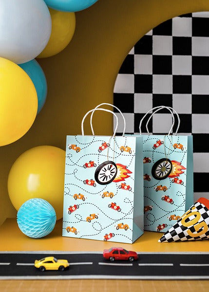 PartyDeco - Geschenktüte Auto