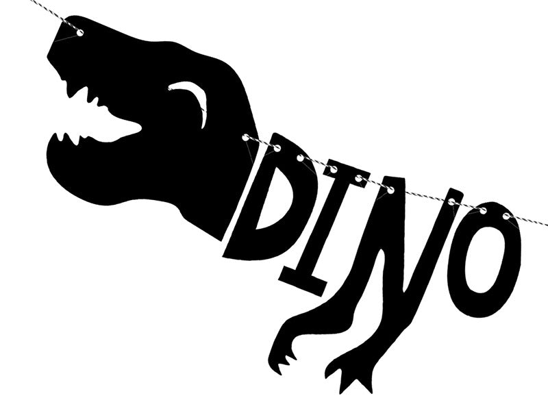PartyDeco - Girlande Dino