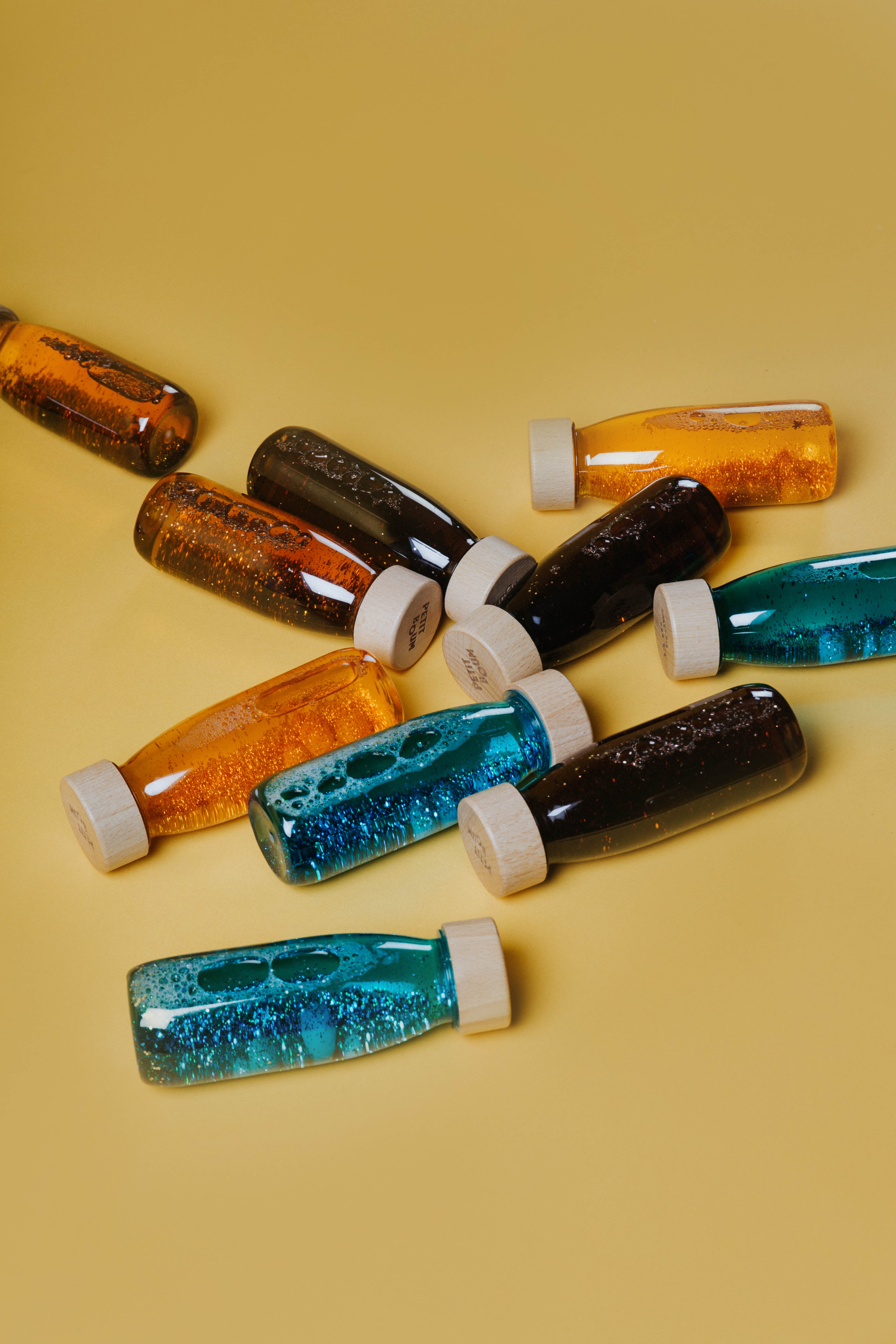 PETIT BOUM - Sensorikspielzeug "Float Bottle Blue"