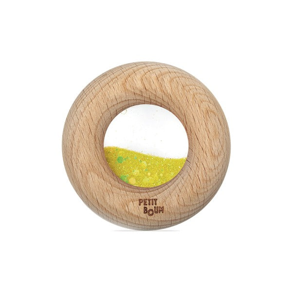 PETIT BOUM - Sensorikspielzeug "Calm Donut Yellow"