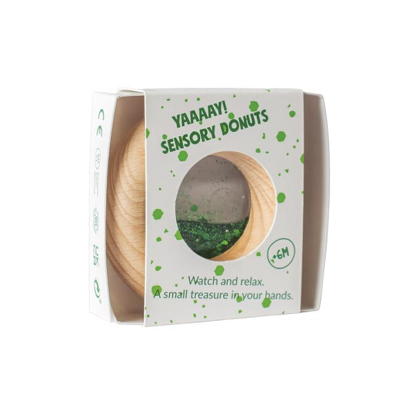 PETIT BOUM - Sensorikspielzeug "Calm Donut Green"