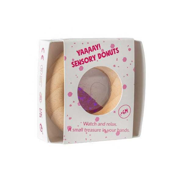 PETIT BOUM - Sensorikspielzeug "Calm Donut Pink"