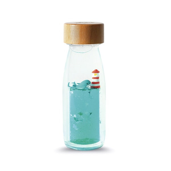 PETIT BOUM - Sensorikspielzeug "Move Bottle Whale Calm"