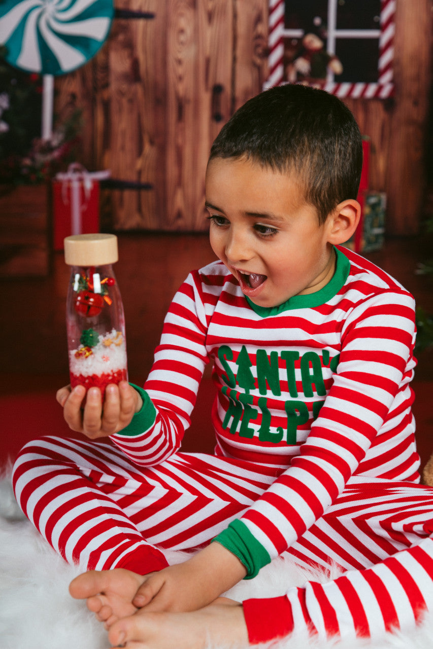 PETIT BOUM - Sensorikspielzeug "Sound Bottle Christmas"