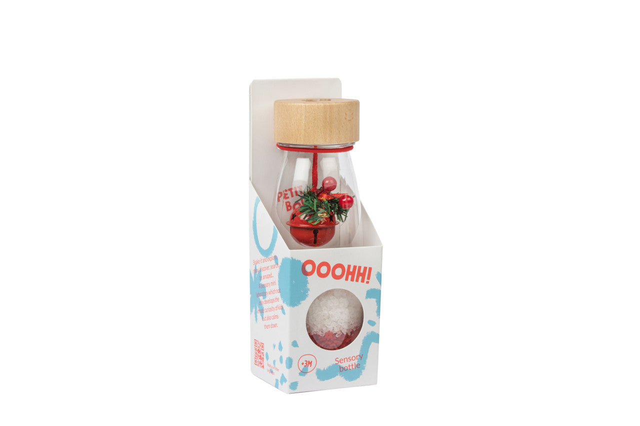 PETIT BOUM - Sensorikspielzeug "Sound Bottle Christmas"