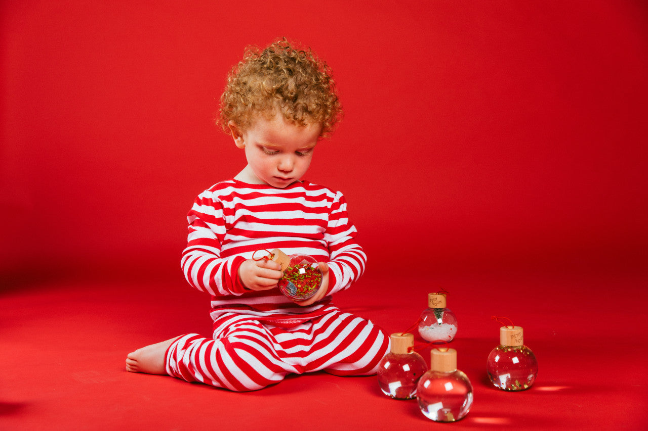 PETIT BOUM - Sensorikspielzeug "Christmas Sensory Balls"