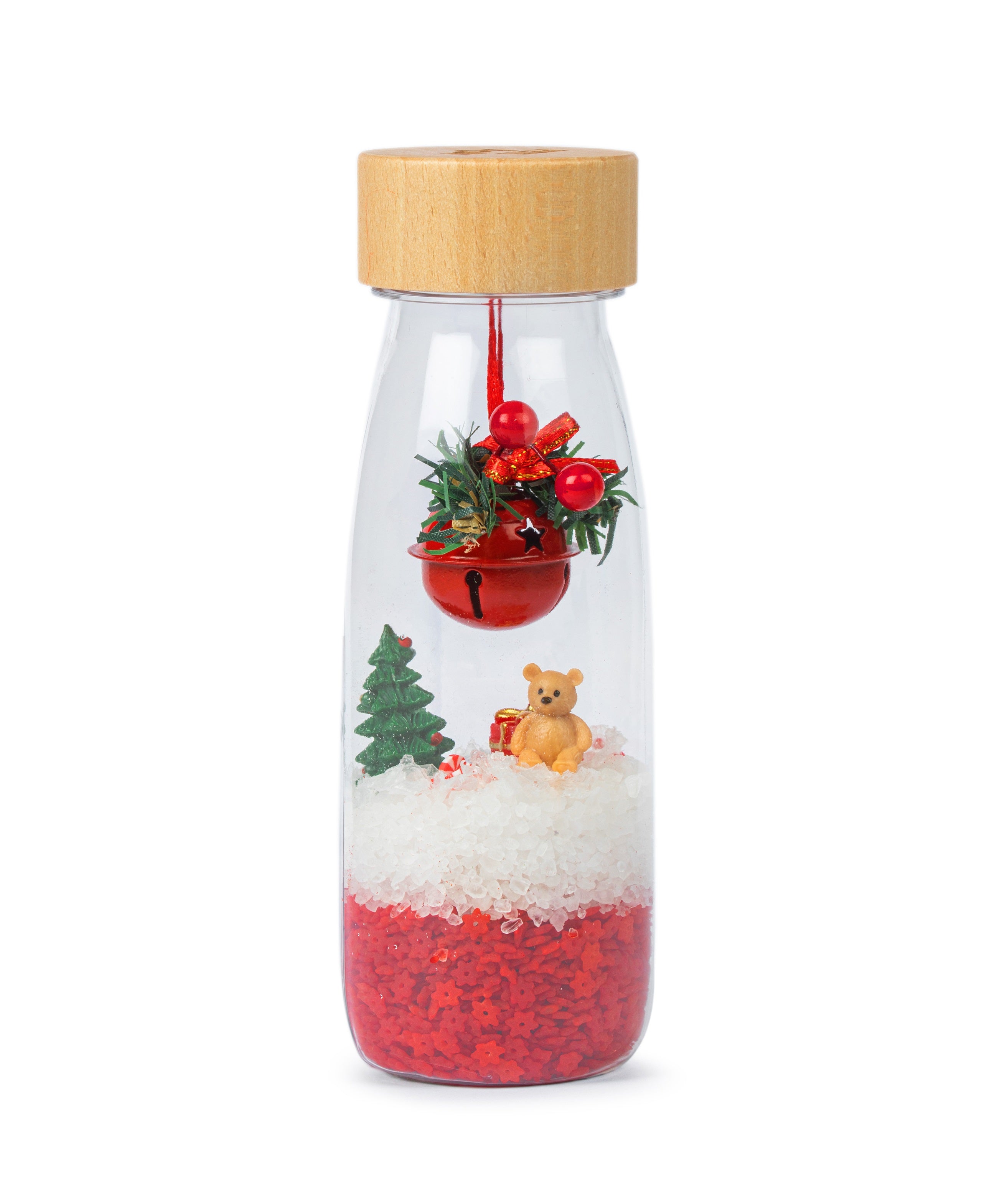 PETIT BOUM - Sensorikspielzeug "Sound Bottle Christmas"