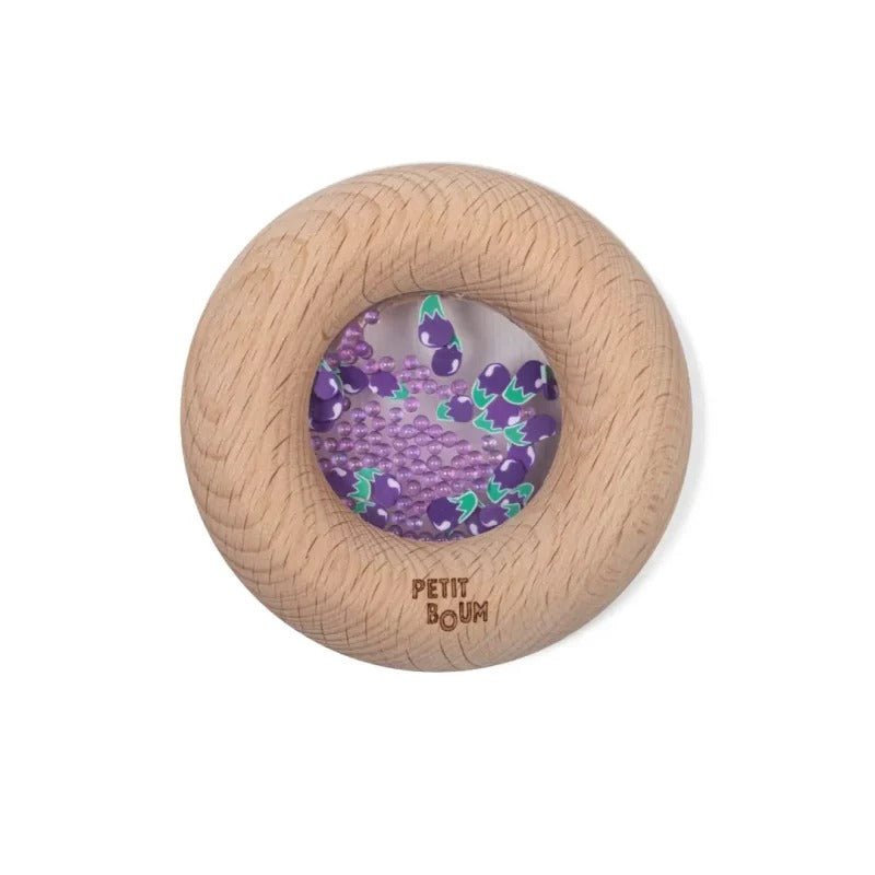 PETIT BOUM - Sensorikspielzeug "Donut Eggplants"