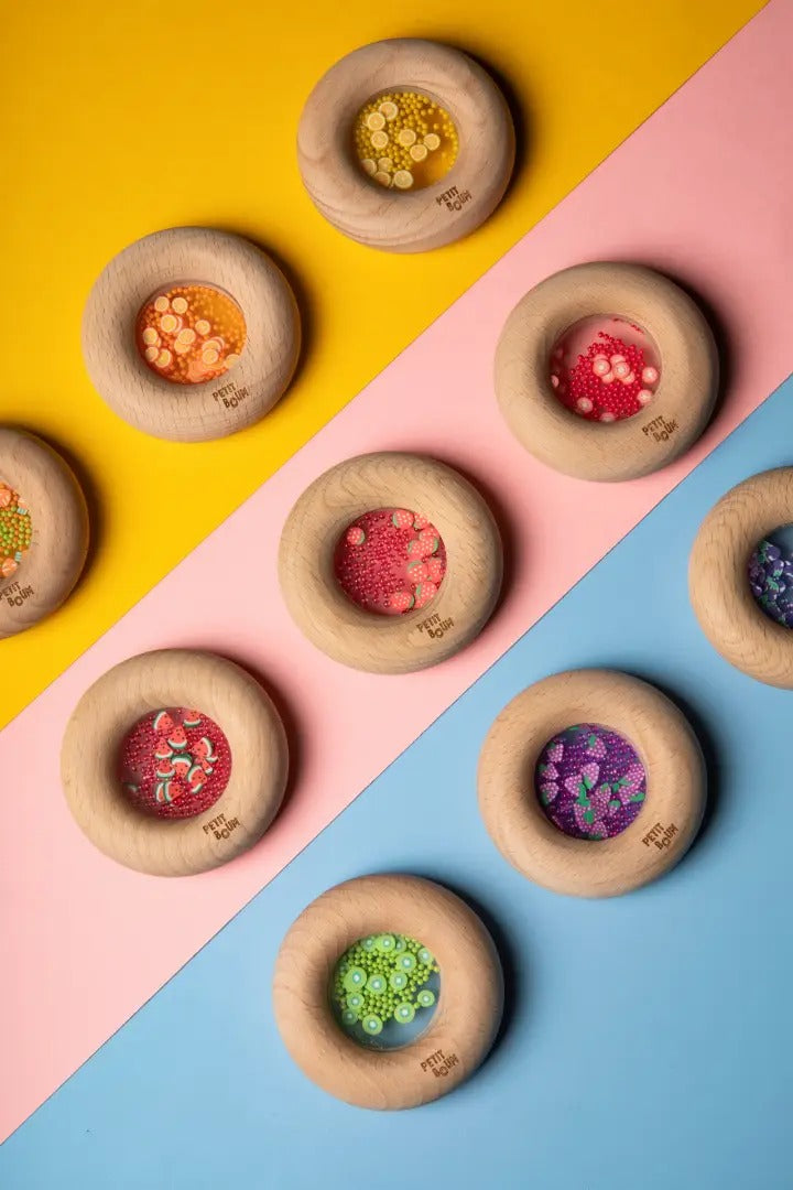 PETIT BOUM - Sensorikspielzeug "Donut Strawberries"