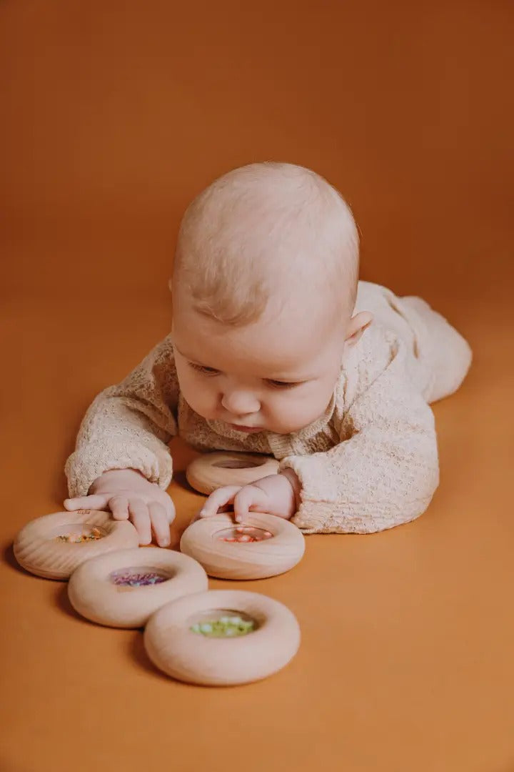 PETIT BOUM - Sensorikspielzeug "Donut Watermelon"