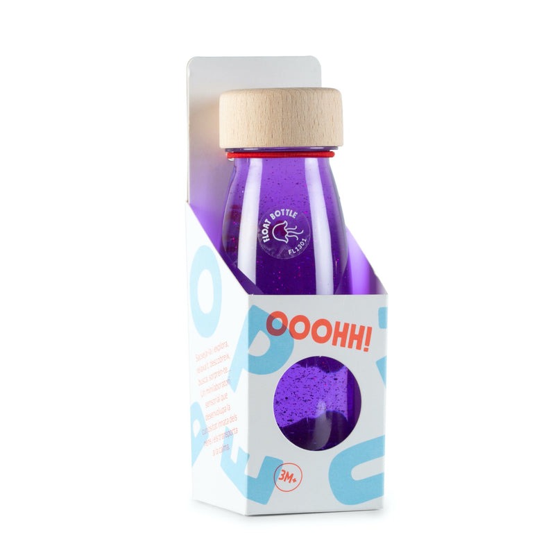 PETIT BOUM - Sensorikspielzeug "Float Bottle Purple"