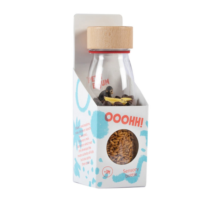 PETIT BOUM - Sensorikspielzeug "Sound Bottle Monkey"