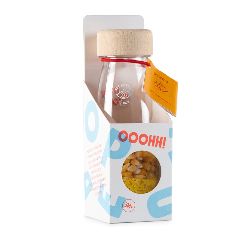 PETIT BOUM - Sensorikspielzeug "Spy Bottle Farm"