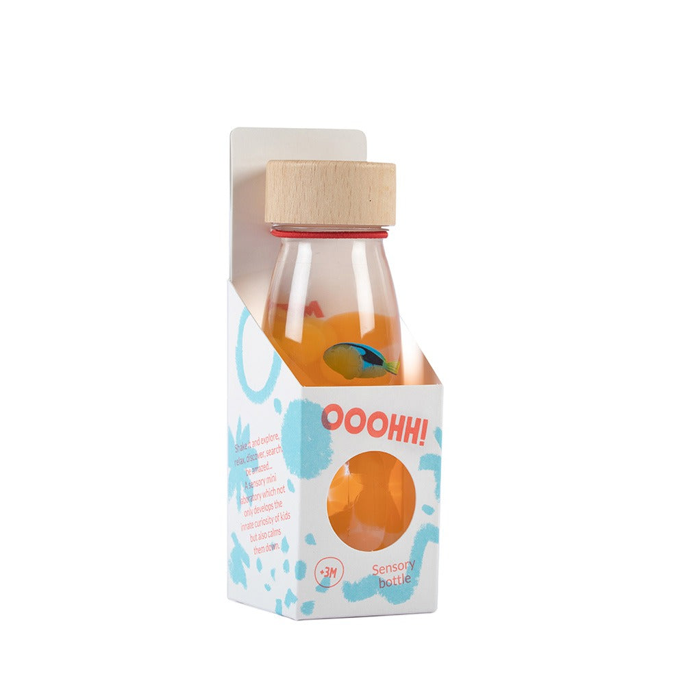 PETIT BOUM - Sensorikspielzeug "Bottle Blue Tang"