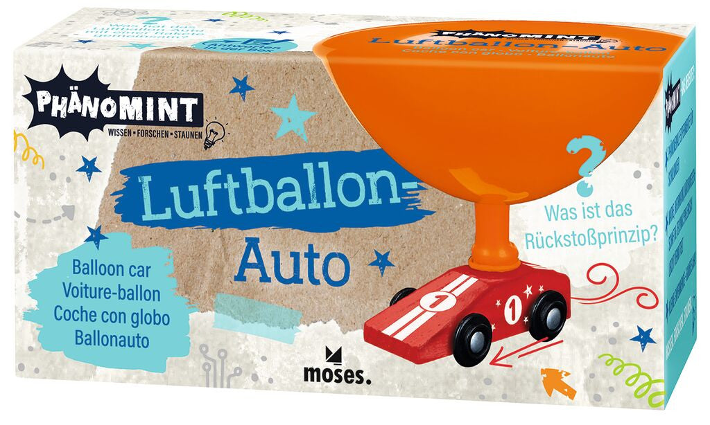 moses - PhänoMINT Luftballon-Auto