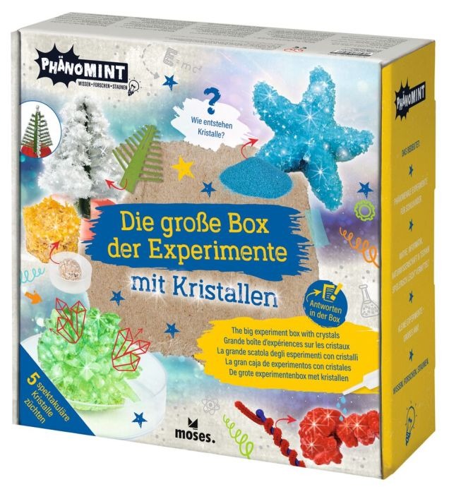 moses - PhänoMINT Die große Box der Experimente mit Kristallen