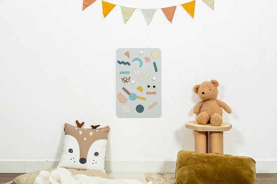 Ferflex - Magnettafel eckig beige 57x90cm