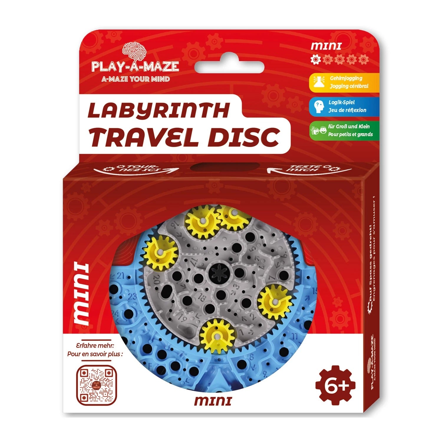 PLAY-A-Maze - Labyrinth: Travel Disc MINI