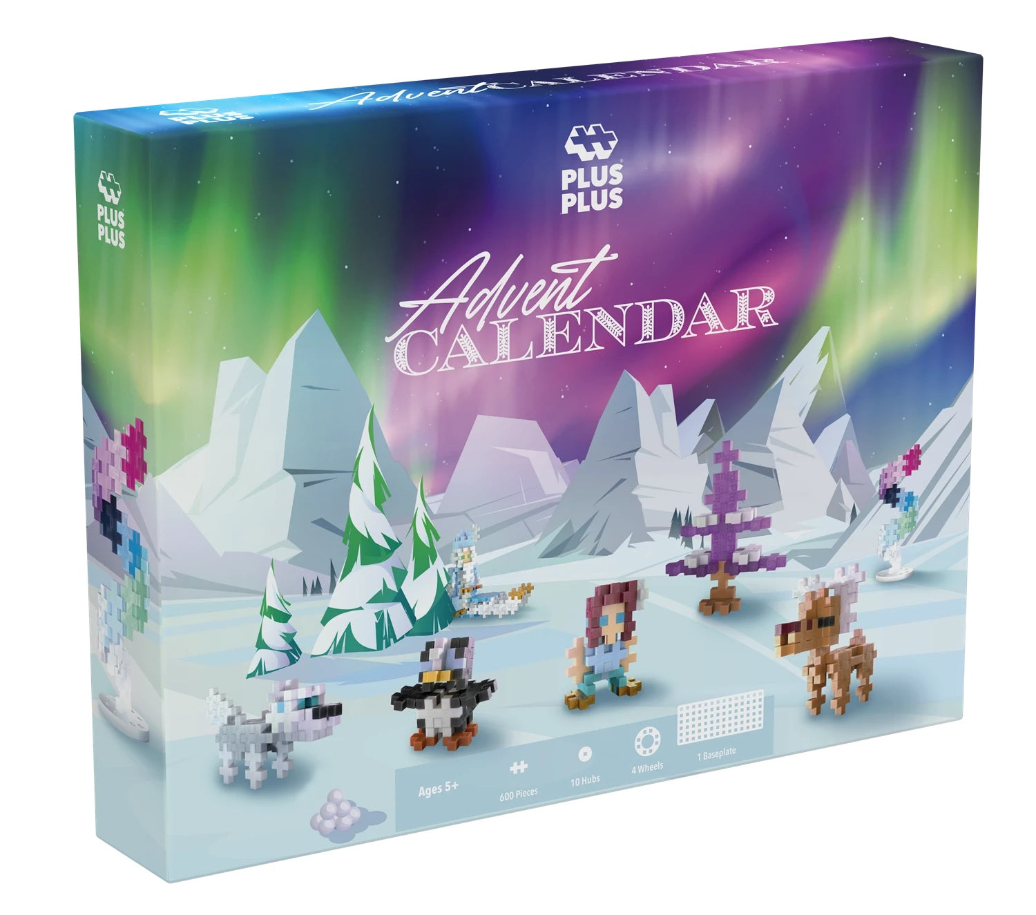 PLUS PLUS - Adventskalender Nordlichter