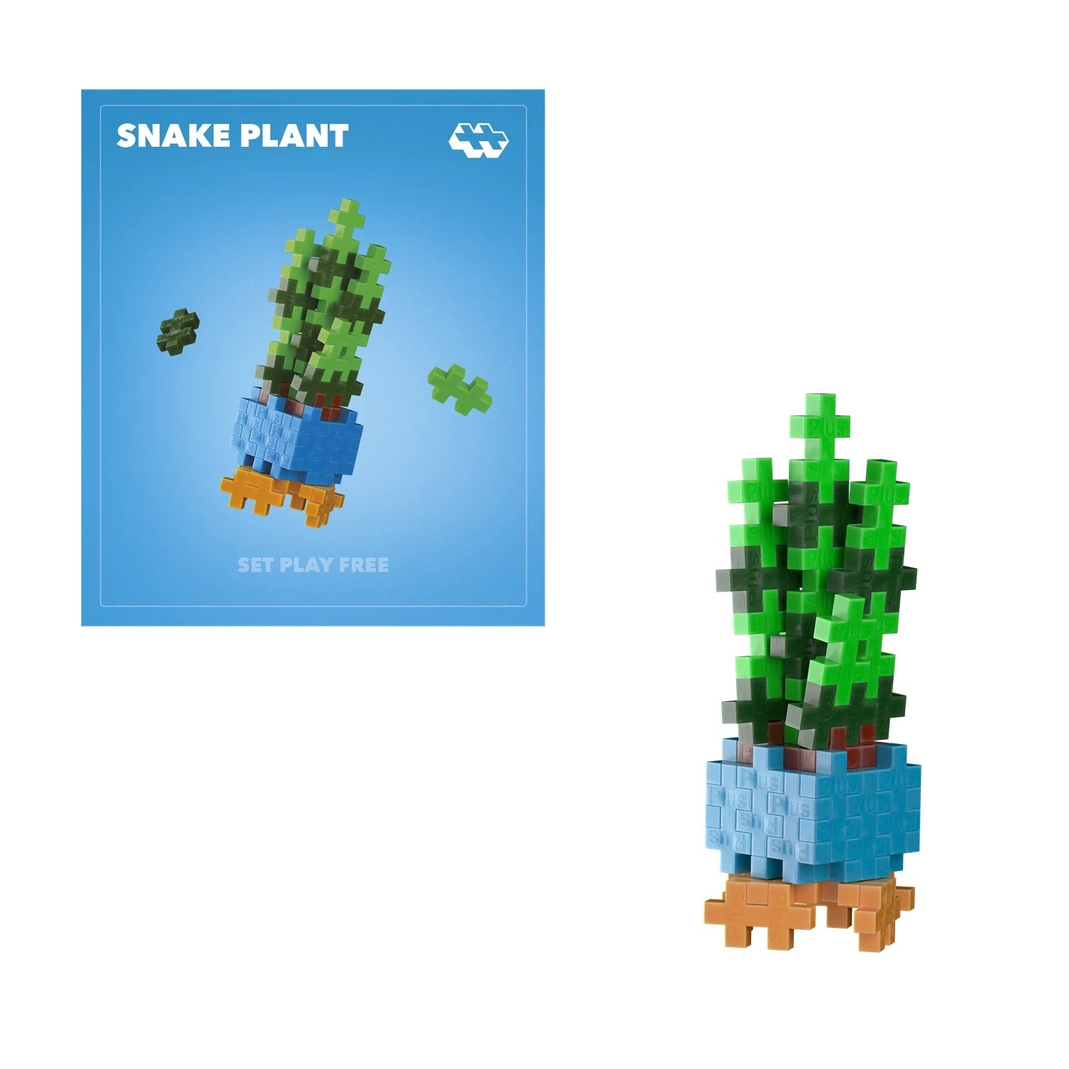 PLUS PLUS - Mini-Bausteine Puzzle Pflanzen/Blumen 1 St.