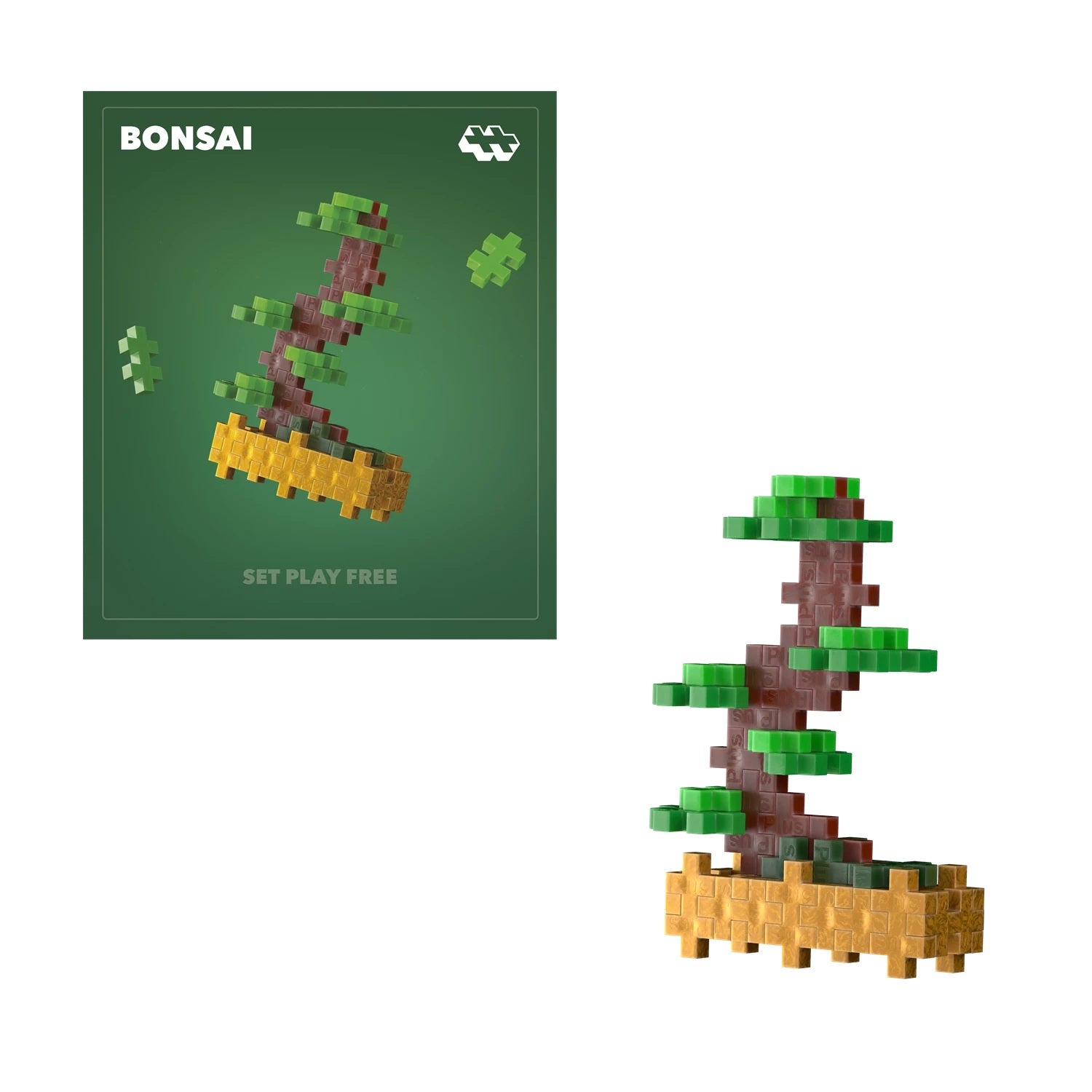 PLUS PLUS - Mini-Bausteine Puzzle Pflanzen/Blumen 1 St.