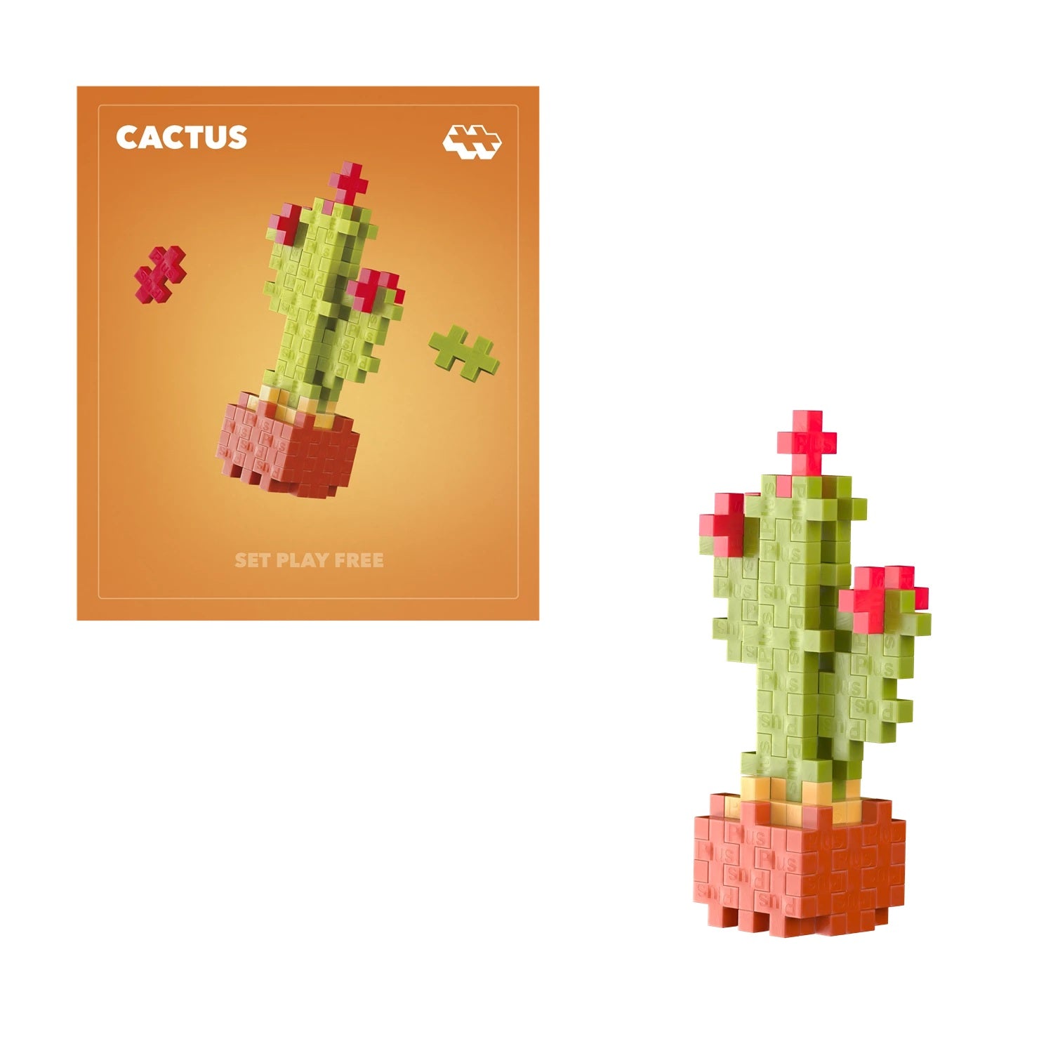 PLUS PLUS - Mini-Bausteine Puzzle Pflanzen/Blumen 1 St.