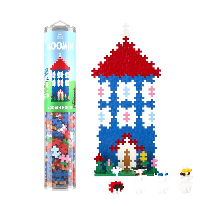 PLUS PLUS - Kreativ Bausteine 275 Stück Mumins Haus