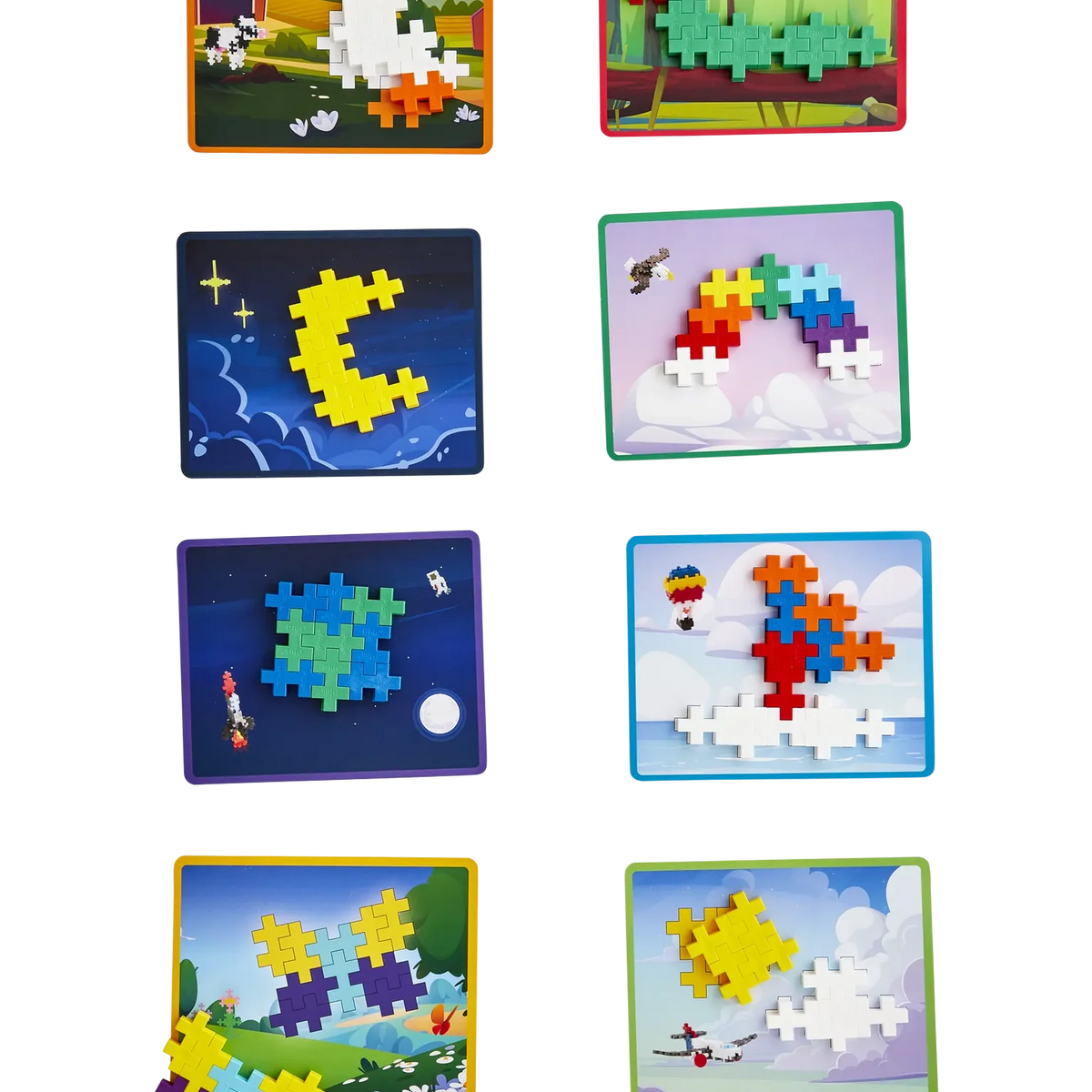 PLUS PLUS - Kreativ Bausteine BIG Bilder Puzzle