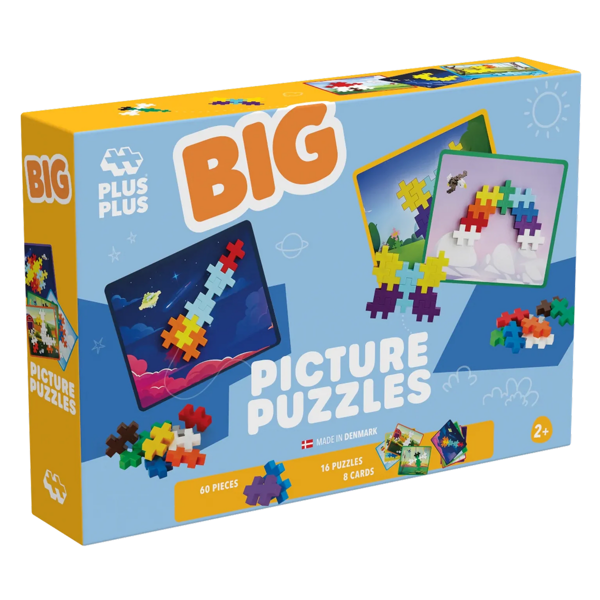 PLUS PLUS - Kreativ Bausteine BIG Bilder Puzzle