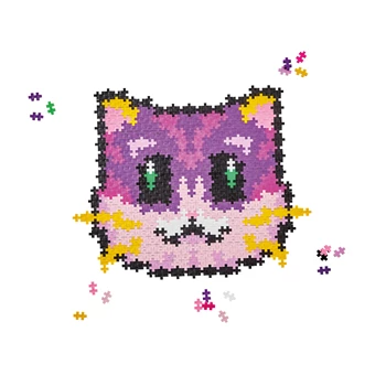 PLUS PLUS - Kreativ Bausteine 500 Stück Katze