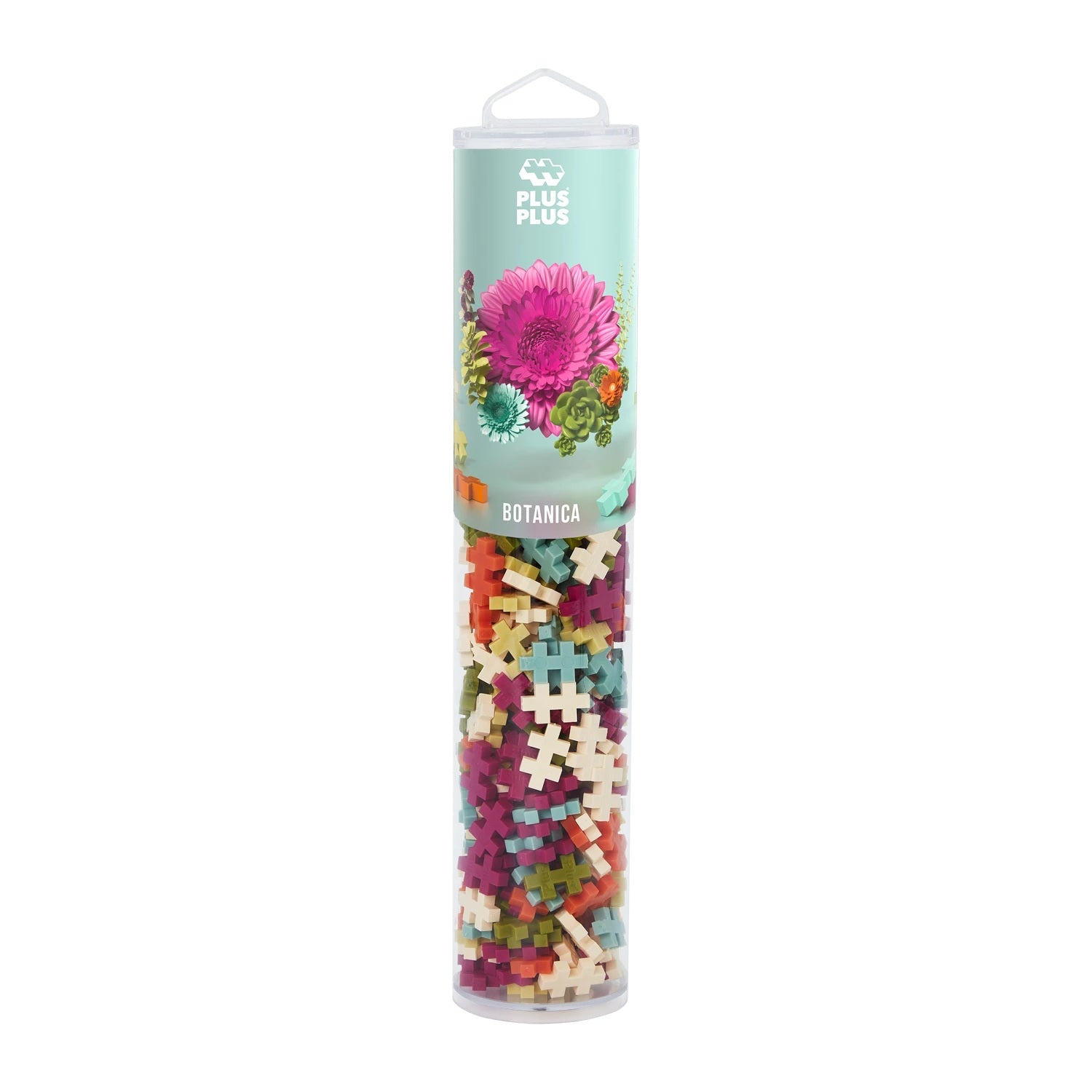 PLUS PLUS - Mini-Bausteine Puzzle Blumen 240 Teile