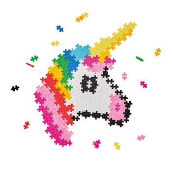 PLUS PLUS - Kreativ Bausteine 250 Stück Einhorn