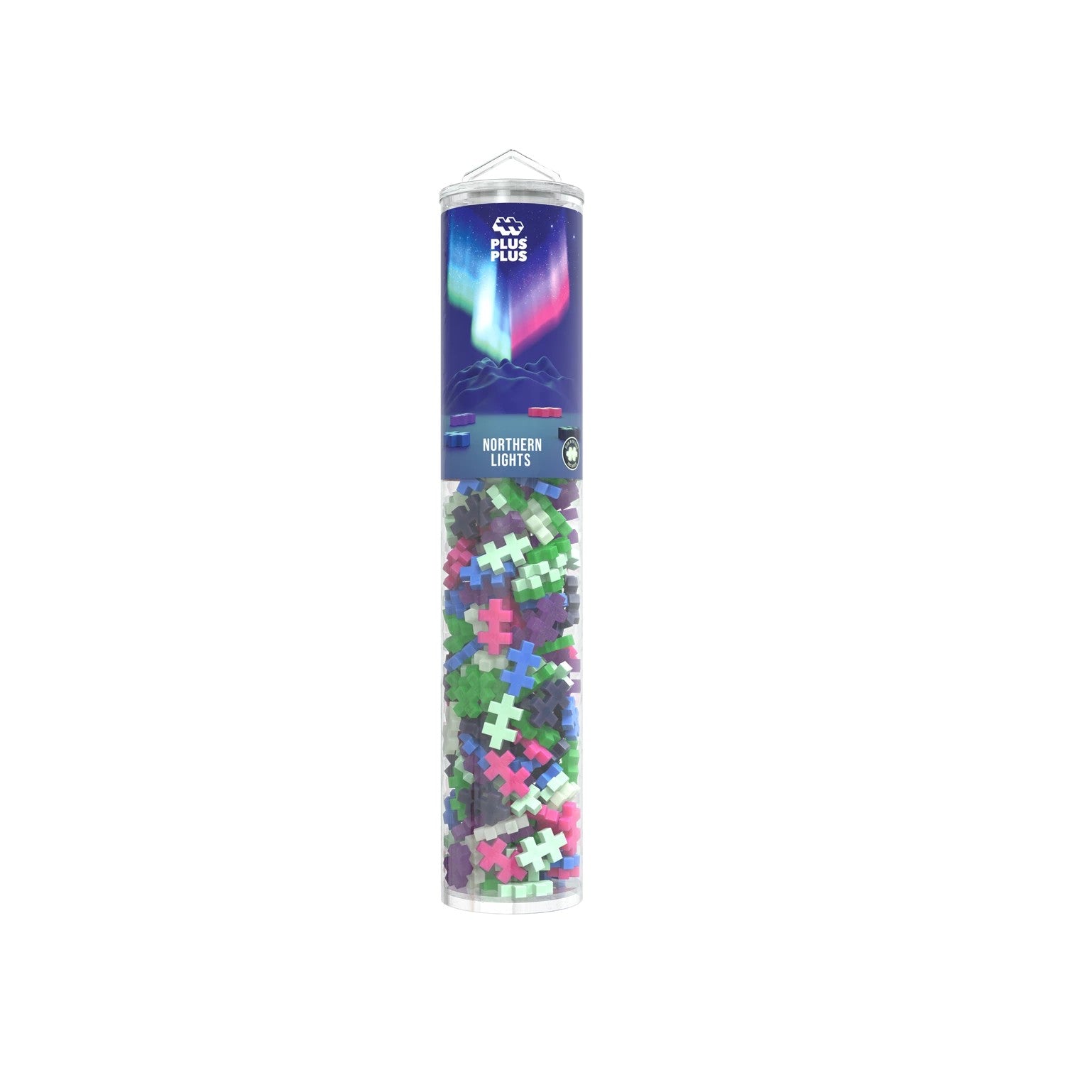 PLUS PLUS - Kreativ Bausteine Puzzle Nordlichter 240 Teile
