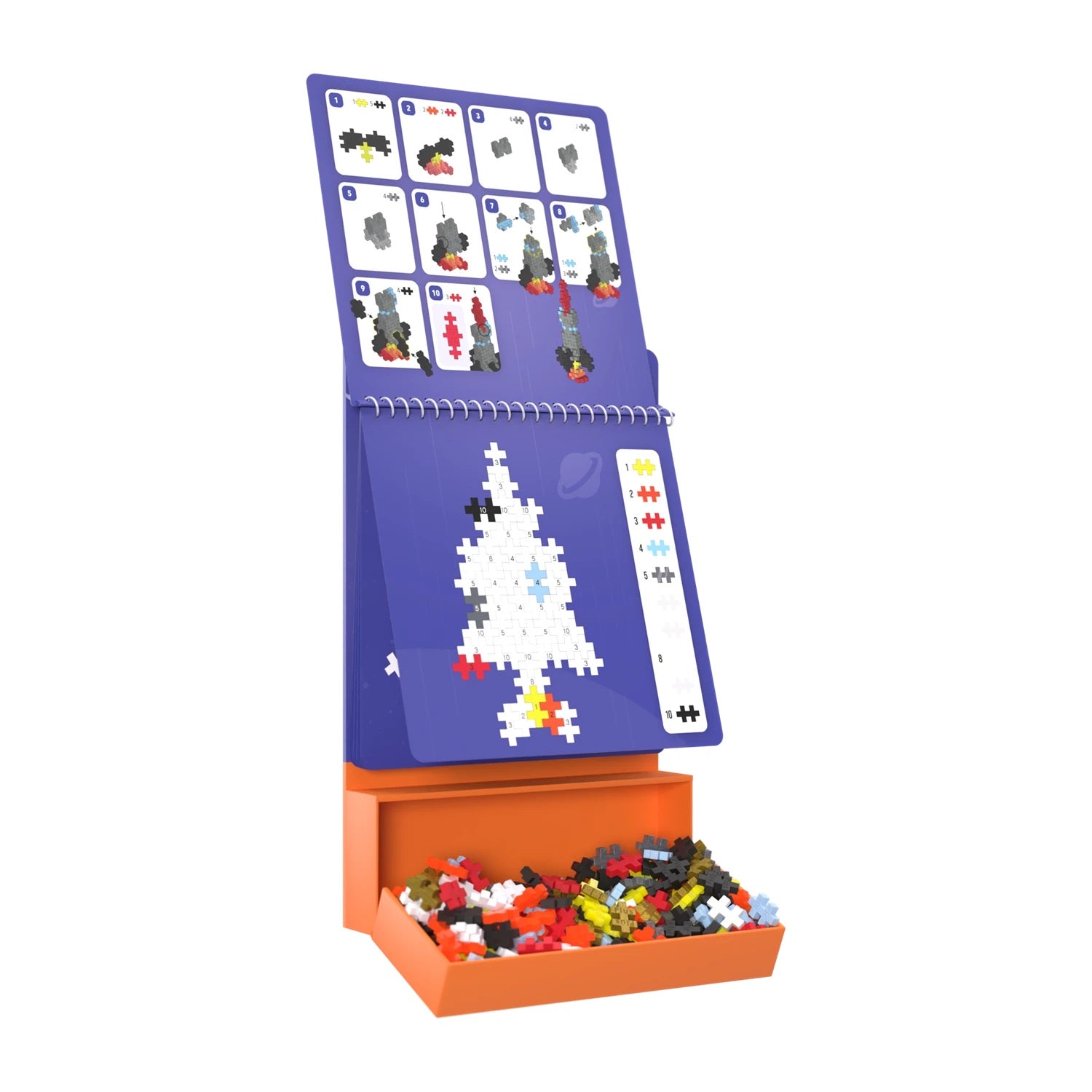 PLUS PLUS - Mini-Bausteine Weltraum 125 Teile