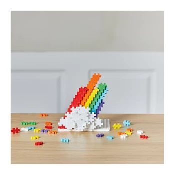 PLUS PLUS - Kreativ Bausteine 240 Stück Regenbogen