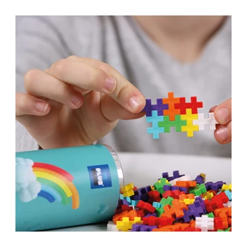 PLUS PLUS - Kreativ Bausteine 240 Stück Regenbogen