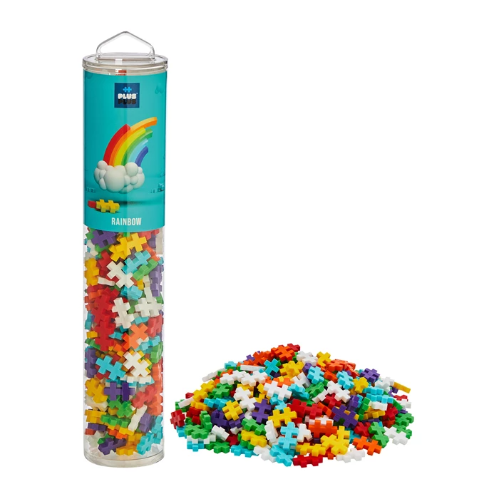 PLUS PLUS - Kreativ Bausteine 240 Stück Regenbogen