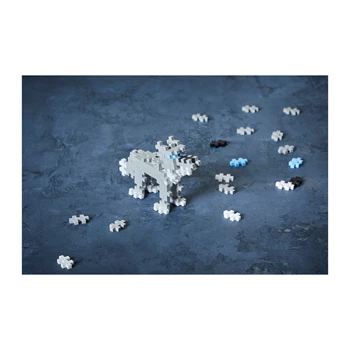 PLUS PLUS - Kreativ Bausteine 100 Stück Wolf