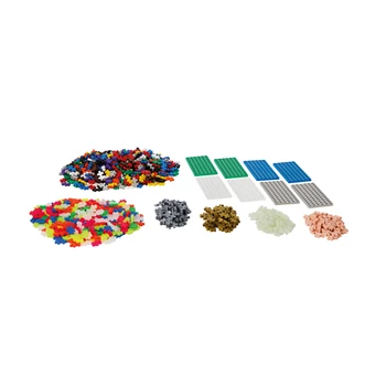 PLUS PLUS - Kreativ Bausteine 1200 Stück Basic Super Set