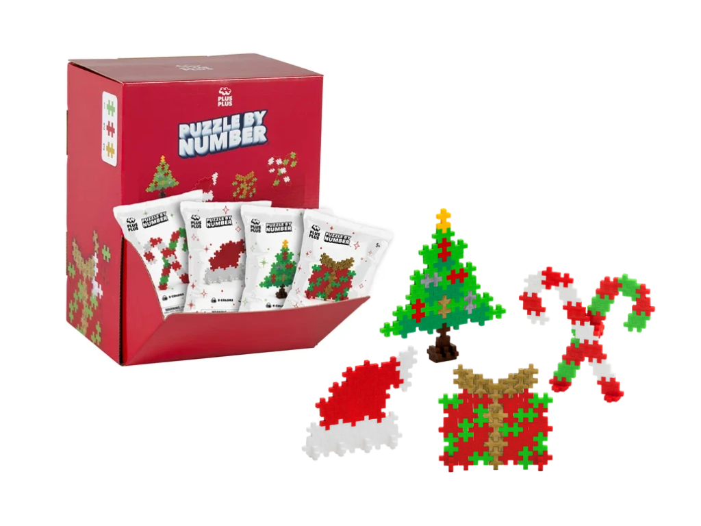 PLUS PLUS - Mini-Bausteine Weihnachtsdeko 40 Teile