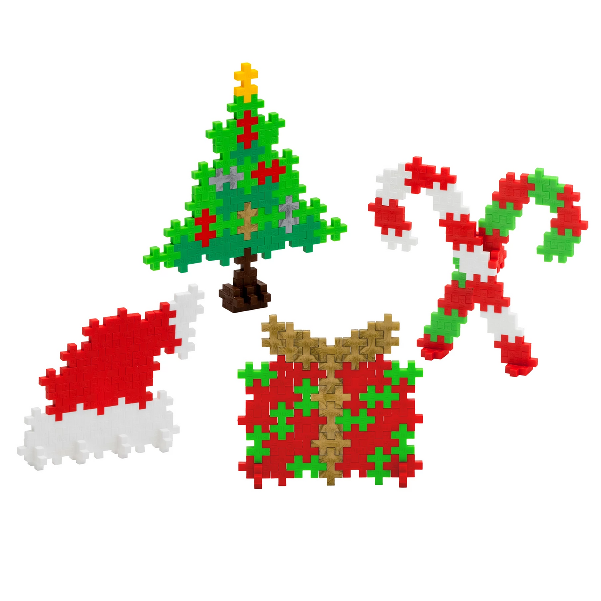 PLUS PLUS - Mini-Bausteine Weihnachtsdeko 40 Teile