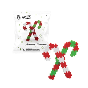 PLUS PLUS - Mini-Bausteine Weihnachtsdeko 40 Teile