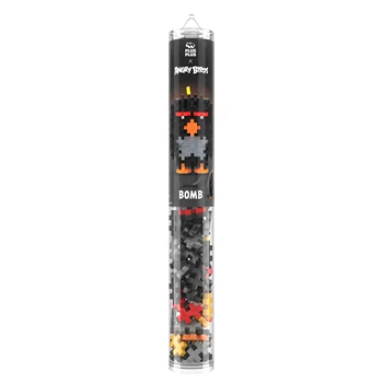 PLUS PLUS - Kreativ Bausteine 110 Stück Angry Birds Bomb